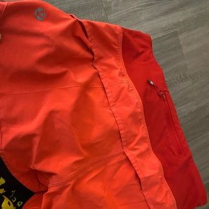 Lululemon red shorts